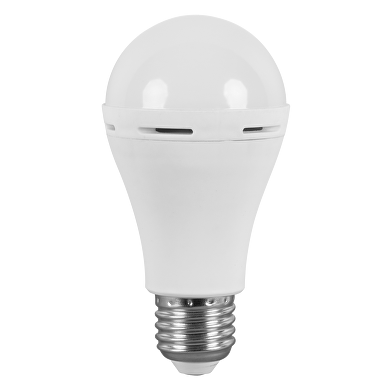 LED Bulb with built-in battery A60 6W, E27, 4200K, 220-240V AC