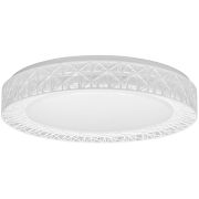 LED ceiling lamp with decorative ring, dimmable, CCT 60W, 3000-6500K, 220-240V AC, IP20