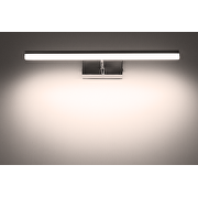 LED Bathroom lighting fixture, 8W, 4200K, 220-240V AC, chrome, IP44
