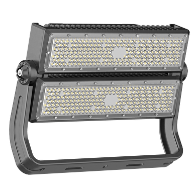 Professional LED floodlight 420W, 5000K, 100-277V AC, IP66, Diffuser 30°