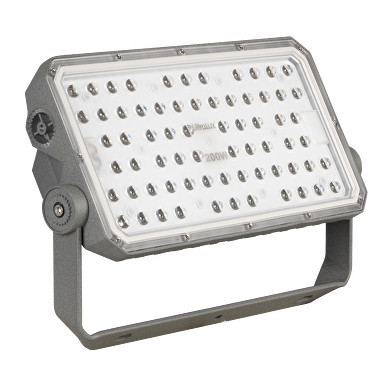 Professionel LED modulprojektør, 200W, 5000K, 190-305V AC, IP66, Diffuser 20°, hoved modul