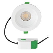 LED downlight til indbygning, 10W, 3000K/4000K/5700K, 220-240V AC, IP44, dæmpbar