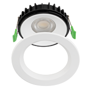 LED downlight til indbygning, 10W, 3000K/4000K/5700K, 220-240V AC, IP44, dæmpbar